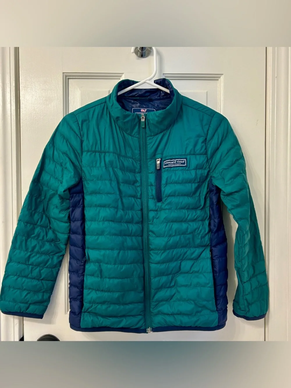 Vineyard Vines Kids' Water Repellent Packable Puffer Jacket Size Small